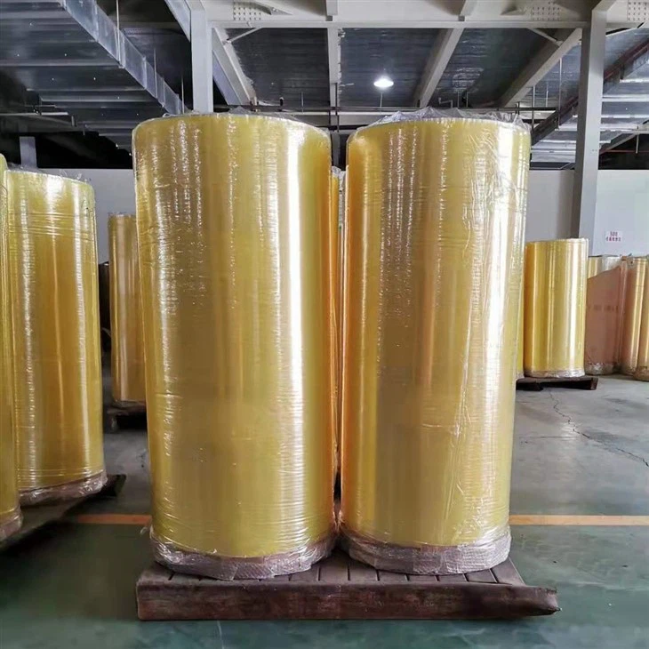 Yellowish BOPP Tape Jumbo Roll